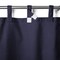 Threadmade Home Matine Solid Tab Top Indoor/Outdoor Window Curtain, Blue - 52"W x 95"L
